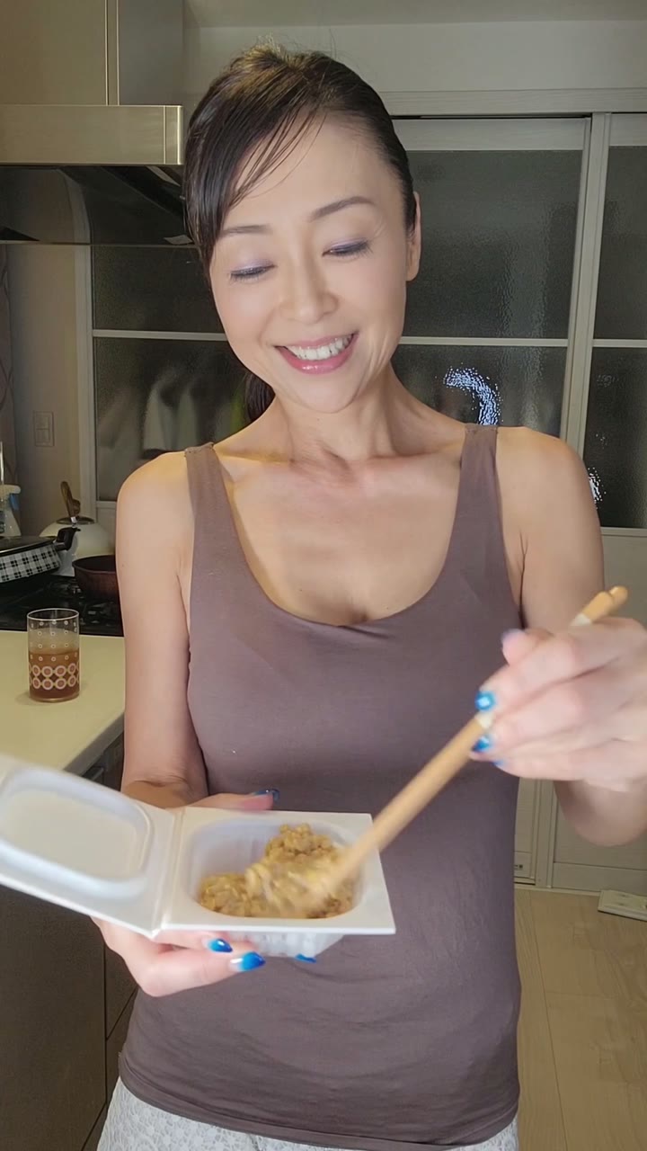 仕事のあとの自然なあゆ